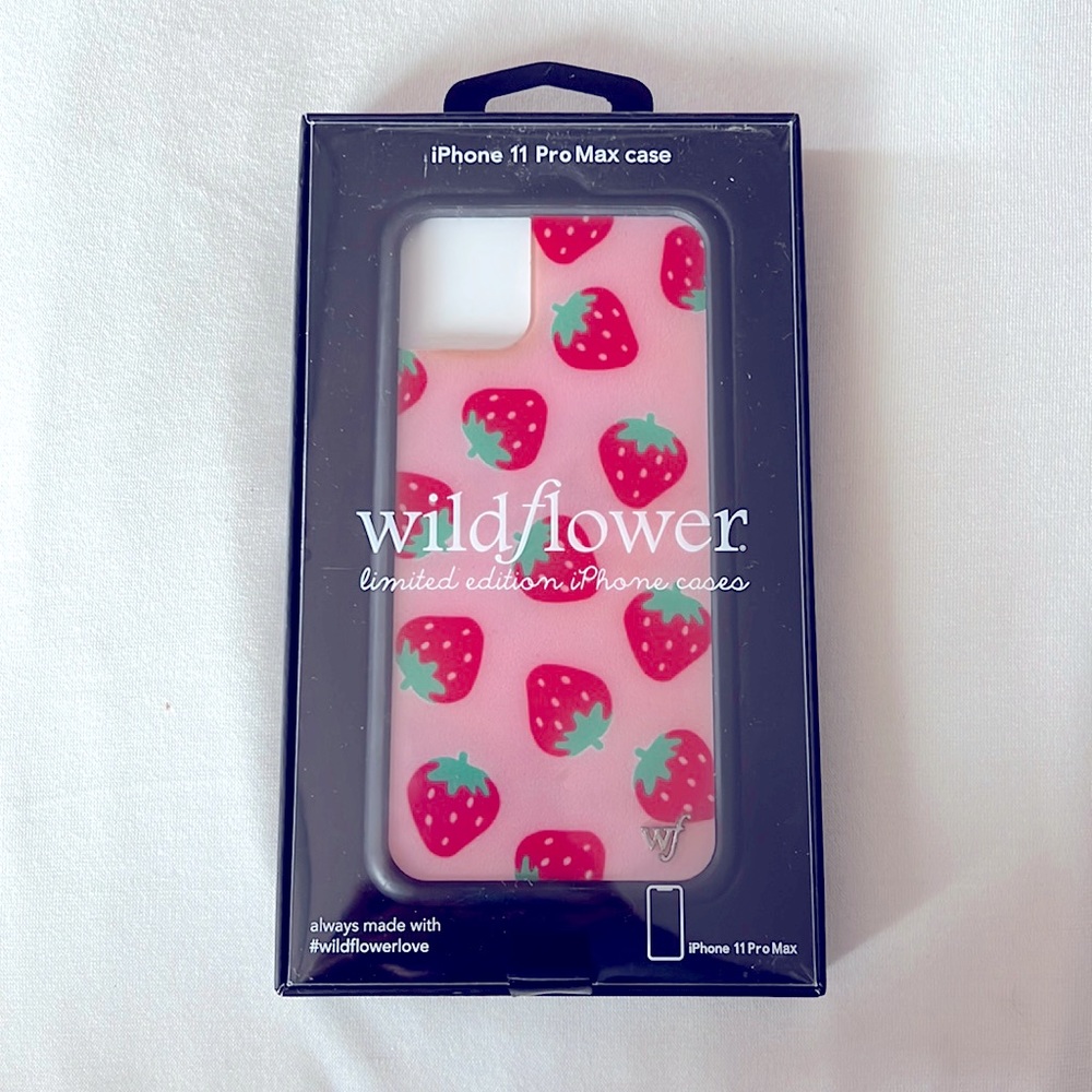 I phone 11 pro max wildflower case